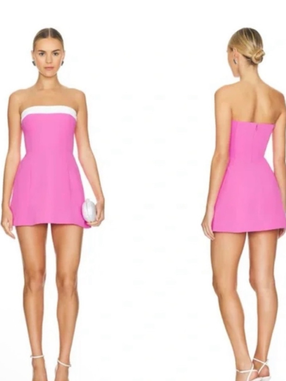 Amanda Uprichard Kerry Romper in Aster & Ivory Small - Great Condition!